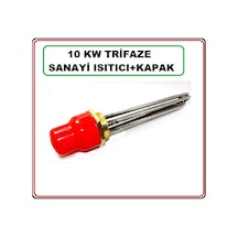 Trifaze 10 Kw Sanayi Isıtıcı Rezistansı + Kapak