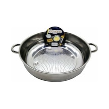 Güneş Süzek Metal Süzgeç 30cm No-3 Basık Kulplu Diğer