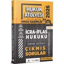 Dizgi Kitap 2026 Hukuk Atölyesi Hmgs Hakimlik İcra İflas Hukuku Çıkmış Sorular
