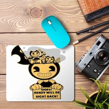 Bendy Will Be Right Back Mouse Pad Mousepad