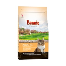 Bonnie Tavuklu Kuru Kedi Maması 1.5 Kg - 3 Adet Tarı
