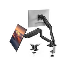 15-32 İnç Çiftli Gazlı Amortisörlü Monitör Kolu, Her Kol 9 Kg A Kadar, Vesa 75x75/100x100