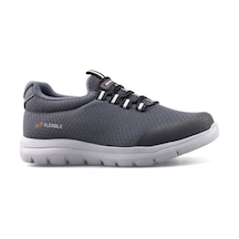 085 Kadın Lastikli Rahat Sneaker Füme