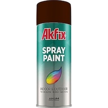 Akfix Parlak Kahverengi Sprey Boya 400 Ml