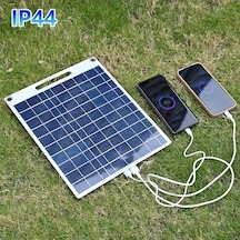 Besthome1 Dream011 6w Solar Şarj Paneli Çift Usb Taşınabilir Güneş Paneli Telefon Power Bank Açık Hava Kamp