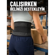 Ayarlanabilir Bel Korsesi Elastik Destek Bantlı Çalışma Ve Günlük Kullanım
