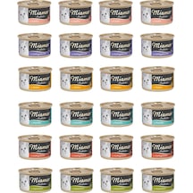 Miamor Pastete 6 Çeşit Karma Kedi Konserve 24 x 85 G