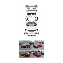 Cooper F55 İçin 4 Kapı Jcw Uyumlu Yedek Parça Body Kit - Makyajlı Görünüm Full Set