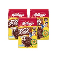 Kellogg's Coco Pops Kakaolu Mısır Ve Buğday Gevreği 450 Gr X 3 Adet