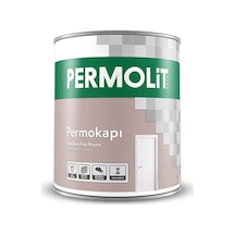 Amerikan Panel Kapı Boyası Beyaz Sentetik 0,75 Lt Permolit