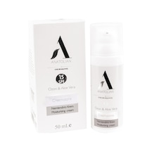 Anatolian Creamozone Nemlendirici Krem Ozon 200x Aloe Vera 15 Spf Güneş Koruyucu Etkili 50 ML