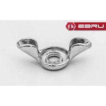 Hubrendy Çer Ebru Sac Kelebek Somun 1/4 - 10 Adet