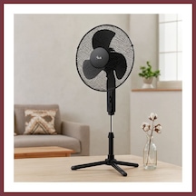 Storeşahin 16\" 41 Cm Teleskopik Katlanır Ayaklı Vantilatör - Metal Kafes, 3 Kademe Shn0720