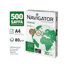 A4 Fotokopi Kağıdı Navigatör 80 Gr 500 Lü 1 Paket