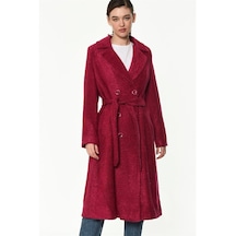 Z6377 Dewberry Bayan Palto-Pembe