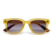Okkia Giovanni Siyah Lens Unisex Güneş Gözlüğü Sarı Çok Renkli