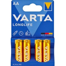 Varta Longlife Power Alkalin Aa Kalem Pil 4'lü Paket