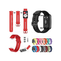 Huawei Watch Fit Silikon Kordon Premium Spor Kayış - 14 Renk