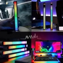 Rgb Sese Duyarlı Taşınabilir Ekolayzer Led Çubuk Tarbtgswbv1myhkfumn