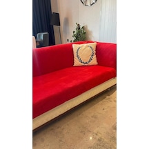 Wellsoft Koltuk Örtüsü 220x230 Kırmızı Çok Renkli