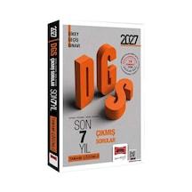 Yargı 2027 Dgs Sayısal-sözel Yetenek Tamamı Çözümlü Son 7 Yıl Çıkmış Sorular Yargı Yayınları