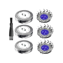 Philips Norelco Hq3 Hq4 Hq55 Hq56 Hq6 İçin Hq56 Yedek Tıraş Makinesi Başlığı, Hq300 Hq442 Hq916 Hs190 Hq6990 Elektrikli Tıraş Makineleri Vb. İle Uyumlu