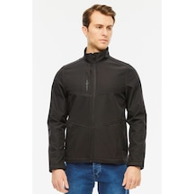 Uniprom Softshell Mont Içi Polarlı Su Ve Rüzgar Geçirmez Pro Model Siyah Erkek Siyah