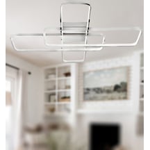 Tt040-kr Tt Aydınlatma Krom Kaplama Plofonyer Beyaz Işık Led Krom