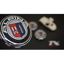 Bmw Alpina Jant Göbeği Kapak Seti 68Mm