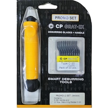 Cp Grat-Ex 10 Parça Çapak Alma Raspa Seti. Promo Set 2
