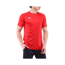 Raru Unisex Dijital Baskılı T-shirt Justa Kırmızı Kırmızı