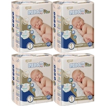 Pedo Plus Bebek Bezi 1 Numara 2-5kg Yeni Doğan 160 Adet 4'lü