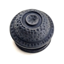 Cntma Antika Tarz Dekoratif Pirinç Gözlü Kapı Tokmağı - 78mm Çap, Oksit