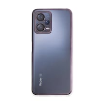 Xiaomi Redmi Note 12 5g Kılıf Razer Lensli Silikon - Mor -