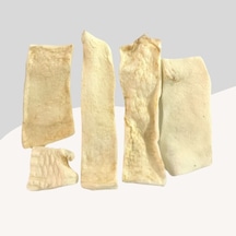 Miçiko Beyaz Doğal Deri Cips Köpek Ödülü 250 G