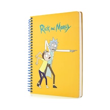 Mabbels Rick And Morty Sarı Butik Defter