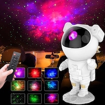 Astronot Projektör Lamba Açık Gri