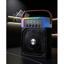 Taşınabilir Mini Klima Nemlendirici Fan Rgb Led Aydınlatmalı