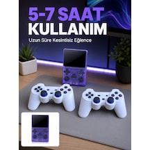 3.5 İnç Ips Ekranlı Çift Kablosuz Kollu Taşınabilir Retro Oyun Konsolu Diğer