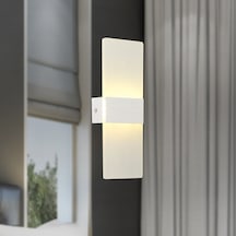 Pearl 3 Renkli 8 Watt Buz Camlı Modern Salon Ledli Aplik Çok Renkli