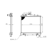 Orıs Bkı007026 Motor Radyatoru B10215200 B11315200 Kk13915200a