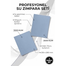 Starcke Su Zımparası Seti 1000-2500 Kum 230x280 Mm 2 Parça Islak Kuru Tabaka