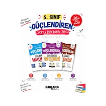 Ankara Yayıncılık 2027 5. Sınıf Matematik + Fen Bilimleri + Sosyal Bilgiler Yeni Müfredat Bağlam Temelli Güçlendiren Soru Bankası Seti 3 Kitap