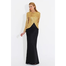 Nidya Moda Büyük Beden Ceket-5010D
