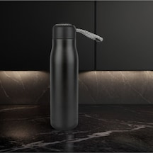 Paslanmaz Çelik 600 Ml Termos Mug Taşıma İpli Sıcak Ve Soğuk Muhafazalı Mug Kamp Piknik Spor