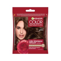 Color Shampoo Retouch Şampuan Kolaylığında Dip Boyası, Açık Kahve 5.0