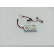 Araç İçi Oto Aydınlatma Tepe Lambası 24 Smd Led Tavan Lamba N11.1329