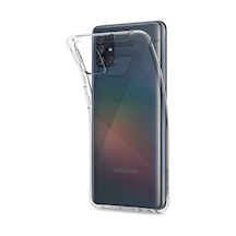 Newface Samsung Galaxy Uyumlu A51 Kılıf Lüx Şeffaf Silikon Diğer