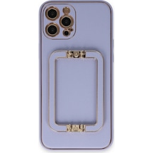 Newface - 223 - İphone 12 Pro Kılıf Coco Elit Kapak - Edntrend - - Lila