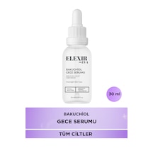 Bakuchıol Gece Serumu Doğal Retinol Alternatifi Yaşlanma Karşıtı Bakım Serumu Gece Cilt Bakımı 30 Ml